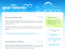 Tablet Screenshot of gear-heaven.dk